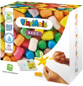 PlayMais Natural Corn Craft Starter Set - Montessori Wooden Educational Toy