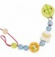 Wooden Lamb Pacifier Clip & Teething Chain