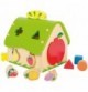 Wooden Car Shape Sorter Toy