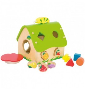 Wooden Car Shape Sorter Toy - View 2