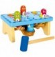 Wooden Peek-a-Boo Bird Pounding Bench Toy