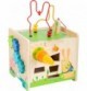Rabbit Wooden Activity Cube & Stool