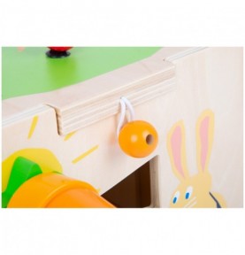 Rabbit Wooden Activity Cube & Stool - Product in use view 8