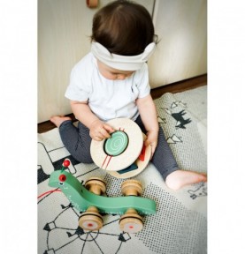 Pull-Along Snail Toy - Product in use view 7