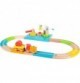 Magnetic Crane & Wooden Railway Set
