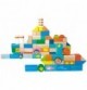 Maritime Wooden Building Blocks - 100 Pieces
