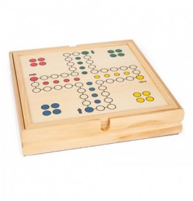 20 Classic Wooden Board Games Compendium - Product in use view 14