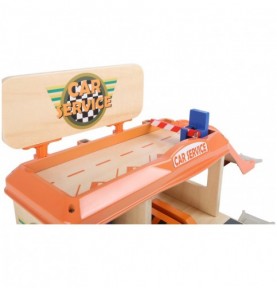 Wooden Service Station & Garage - Small World City - Elements & Play Details