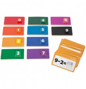 Maths Quiz Wooden Addition & Subtraction Learning Box - Overview - Montessori Toy