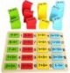Wooden Counting & Calculation Tiles Maths Box