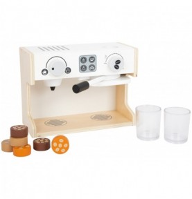 Wooden Espresso Coffee Maker Kitchen Playset - Elements & Play Details