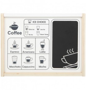 Wooden Espresso Coffee Maker Kitchen Playset - In-Use Lifestyle View 9