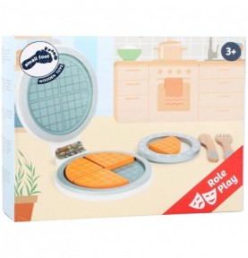 Wooden Waffle Maker Breakfast Cooking Playset - Elements & Play Details