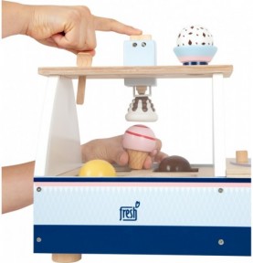 Wooden Bread & Bakery Basket Sliceable Set - Elements & Play Details