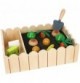 Wooden Grocery Store Stall & Market Stand