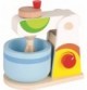 Wooden Stand Mixer & Baking Toy Kitchen Playset