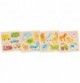 Square Wooden Peg Puzzle - Vehicles & Animals