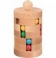 Wooden Marble Tower Logic Brain Teaser