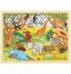 Savanna Animals Wooden Sound Peg Puzzle