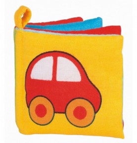 Baby Sensory Soft Fabric First Picture Book - Crinkle & Squeak - View 1