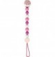 Floral Pink Wooden Dummy Clip