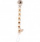 Natural Baltic Amber & Wood Dummy Clip