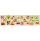 5-Piece Wooden Knob Inset Puzzle