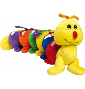 Wooden Centipede Motor Skills Toy - Pull & Flex Movement - Montessori Wooden Educational Toy