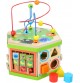 Savannah Hexagonal Motor Skills Activity Cube - Wooden Safari