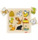 Who Lives Where? Wooden Habitat Puzzle