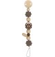 Natural Wooden Ladybird Dummy Clip