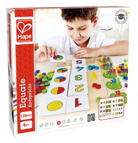 Educational Counting & Maths Matching Game - Overview - Montessori Toy
