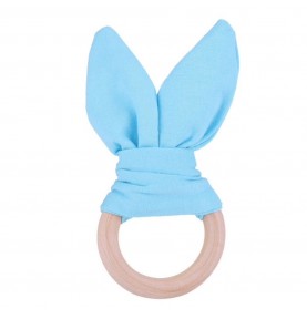 Montessori teething ring - Bunny Ears - Product in use view 6