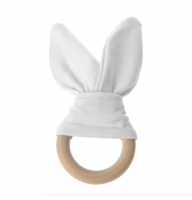 Montessori teething ring - Bunny Ears