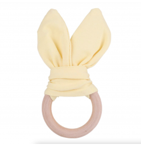 Montessori teething ring - Bunny Ears