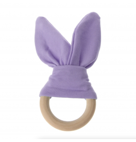 Montessori teething ring - Bunny Ears