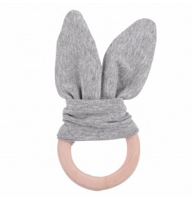 Montessori teething ring - Bunny Ears - Product in use view 7