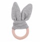 Montessori teething ring - Bunny Ears