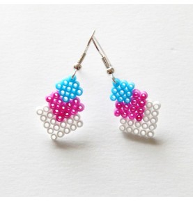 Children's Colourful Ironing Fuse Beads Craft Set - Close-up on Quality & Finish
