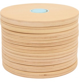 Logisteck 8-Column Wooden Colour Stacking Peg Base - Full Set Overview