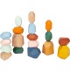 Wooden Stacking Balancing Stones - Natural River Rocks