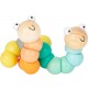 Pastel Wooden Grasping & Sensory Activity Rattle