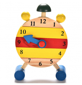 Montessori Learning Clock - Eco-Friendly Teaching Clock - View 1