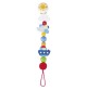 Wooden Play Car Baby Dummy Clip & Soother Chain