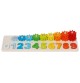 Montessori Number Counting Board & Spinning Gears
