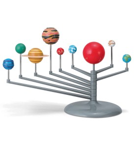 3D Wooden Solar System Planetary Orbit Model - Montessori Wooden Educational Toy