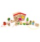 Farm Animals Wooden Lacing & Threading Beads Kit