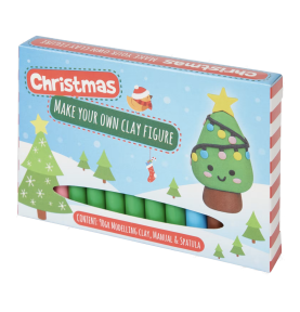 DIY Clay Christmas Tree Hanging Decoration Kit - Detailed View & Craftsmanship