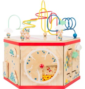 Deluxe XL Multi-Activity Cube & Sensory Motor Station - In-Use Lifestyle View 9