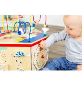 Deluxe XL Multi-Activity Cube & Sensory Motor Station - In-Use Lifestyle View 18